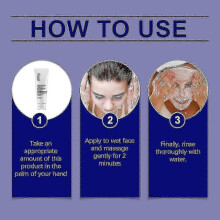 Acne Cleanser Gently Cleanses Pores And Clears Acne Refreshing And Non-Tight Moisturizing Moisturizing Cleanser