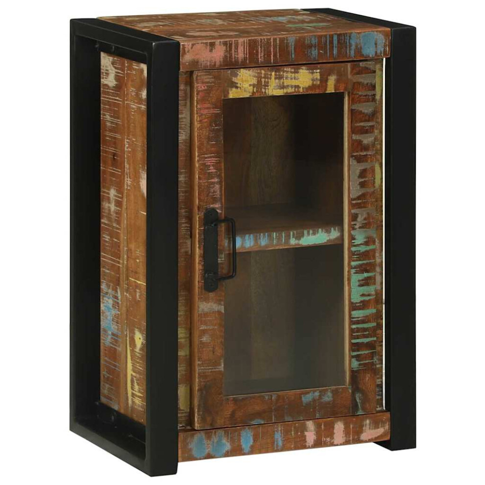 Vidaxl Bathroom Cabinet Brown 40 X 30 X 60 Cm Solid Reclaim Wood