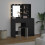 VidaXL vidaXL Dressing Table Set with Drawer 2 pcs Black Oak Engineered Wood 4
