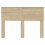 VidaXL vidaXL Headboard Sonoma Oak Engineered wood 3
