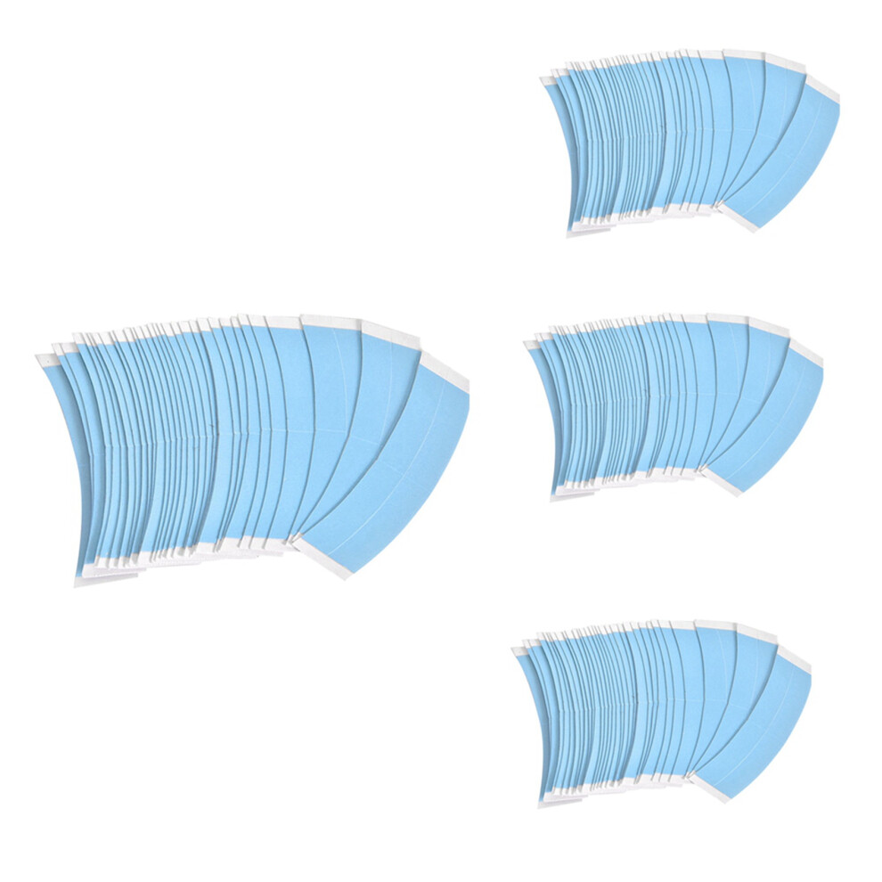 Semoic 144Pc/Lot Fixed Double Tape Wig Adhesive Extended Hair Tape Waterproof For Toupee Lace Wig Film With Slitting