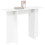 VidaXL vidaXL Console Table White 100 x 30 x 75 cm Engineered Wood 5