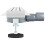 VidaXL vidaXL Shower Drain Line Design with 360 Siphon Silver 80 cm 5