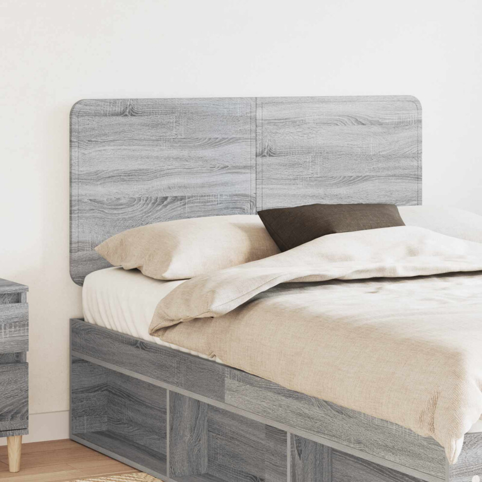 Vidaxl Headboard Sonoma Engineered Wood Grey
