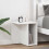 VidaXL vidaXL End Table 2 pcs White 37 x 32 x 40 cm Engineered Wood 1