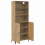 VidaXL vidaXL Highboard 2 pcs Artisan oak Engineered Wood 3