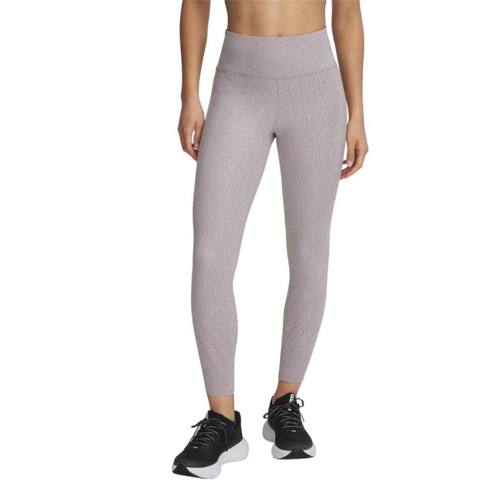 Under Armour (8 Uk R, Frost Gray) Womens/Ladies Launch Elite Abstract Leggings Multicoloured