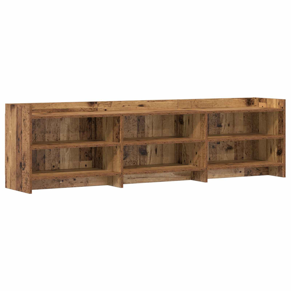 Vidaxl Tv Cabinet 168 X 33 X 47 Cm Old Wood Engineered Wood