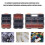 (Style E) Multipurpose Workshop Organizer Containers Removable Dividers with Carry Handle for Nuts Bolts Screws Accessories 2