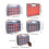 (Style E) Multipurpose Workshop Organizer Containers Removable Dividers with Carry Handle for Nuts Bolts Screws Accessories 3