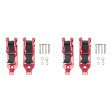 4 Supports de Pelle pour Porte-Bagages de Voiture, Outil de Fixation Rapide, Pince de Pelle, Support Mural pour Remorque de Voiture, Camping-Car,