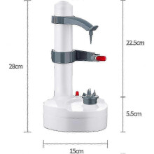 Electric peeler for round apples, comes with 2 blades