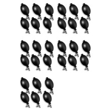 30 Pieces Blood Pressure Bulb Replacement Inflation Bulb Pump Adjustable Hand Squeeze Pump Manual Sphygmomanometer Bulb