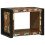 VidaXL vidaXL Wall Cube with Storage Brown 55 x 35 x 40 cm Solid Reclaim Wood 3