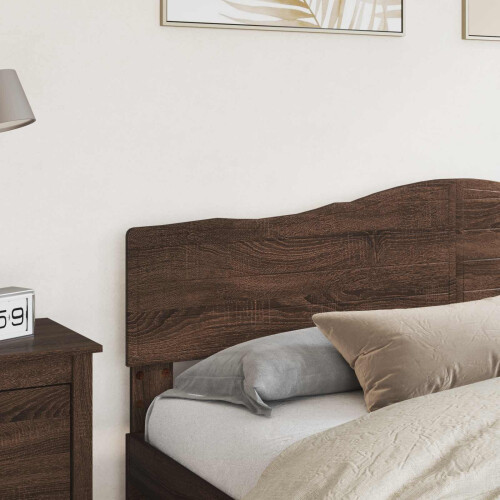VidaXL vidaXL Headboard Brown Oak Engineered wood 1
