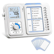 Visual Timer & ADHD Tool for Kids and Adults, Task Timer with Chore Chart Board and Visual Schedule
