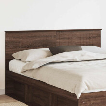vidaXL Headboard Brown Oak Engineered wood