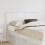 VidaXL vidaXL Headboard Gloss White Engineered wood 1