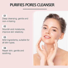 Hoygi Pore Cleansing Facial Cleanser Cleansing Facial Impurities Skin Moisturizing Gentle Moisturizing Cleansing