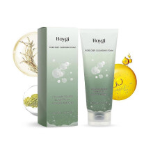 Hoygi Pore Cleansing Cleanser Brightens Facial Skin, Deeply Cleanses Acne Scars, Clear and Moisturizing