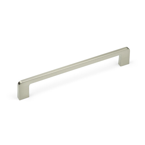 160mm Satin Nickel Cabinet Grey Curved Handle Kitchen