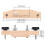 2X Guitar Bridge Clamp, Entry Level Bridge Clamp Acoustic ,for Classical/Acoustic Guitar Accessory Luthier Tools 7