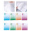 (Emerald 40 pages) 30 Pockets Display Folder Multipurpose Document Project Folder Letter Size Display Folders Book with Protective Sleeve 1