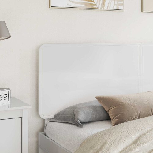 VidaXL vidaXL Headboard Gloss White Engineered wood 1