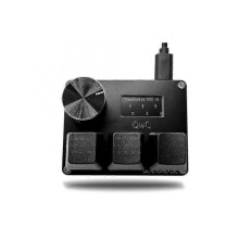 Wooting Osu O3c Keyboard featuring Magnetic Red Rapid Trigger Hall Switches Knob Screen and Copy Paste Shortcut (Black)