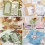 192 Sheets Textured Scrapbook Paper and Mesh Fabric Assorted Set,6 Pack Mixed Special Paper for Scrapbooking Planner 3