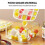 (White) 48-Cube Ice Maker with Easy Press Cap - Double Layer, Press Portable Design, Household Ice Storage Ice Box 4