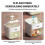 (White) 48-Cube Ice Maker with Easy Press Cap - Double Layer, Press Portable Design, Household Ice Storage Ice Box 2