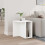 VidaXL vidaXL End Table White 37 x 32 x 40 cm Engineered Wood 3