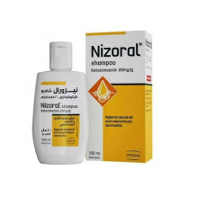 Nizoral Anti-dandruff Shampoo with 1% Ketoconazole, Fresh Aroma, 100 ML