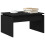 VidaXL vidaXL Coffee Table Black Oak 68 x 50 x 38 cm Engineered Wood 4