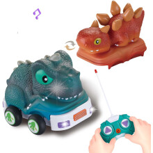 KOESMG Coche Teledirigido Auto Dinosaurio Juguete Regalo para Niños — coche rc todoterreno, juguete para niño