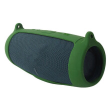 (orange color) Silicone Protector Sleeve with Easy Carry Handle, AntiScratch and Waterproof Case for charge 4/5 Speakers yellow