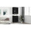 VidaXL vidaXL Highboard 2 pcs Black oak Engineered wood 3