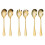 Buffet Serving Utensils Stainless Steel Spoons Slotted Sporks Solid for Dinner Crowds 6Pcs 1