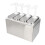 Sauce Dispenser Pump Condiment Squeeze Container for Kitchen Restaurant 4