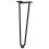 VidaXL vidaXL Hairpin Legs for Coffee Table 4 pcs Black 42 cm Solid Steel 3