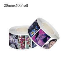 (tattoos-500pcs) Demon Hunter Birthday Party Supplies Set: porslin, banderoll, trtplgg och ballonger fr barnzz33