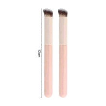 (C) 2Pcs Cosmetic Brush Not Eating Powder Sponge Brush Head Spot Coverage Steamed Bun Foundation Blending Concealer Brush Women Supply