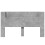 VidaXL vidaXL Storage Headboard with LED Concrete Grey Engineered Wood 3