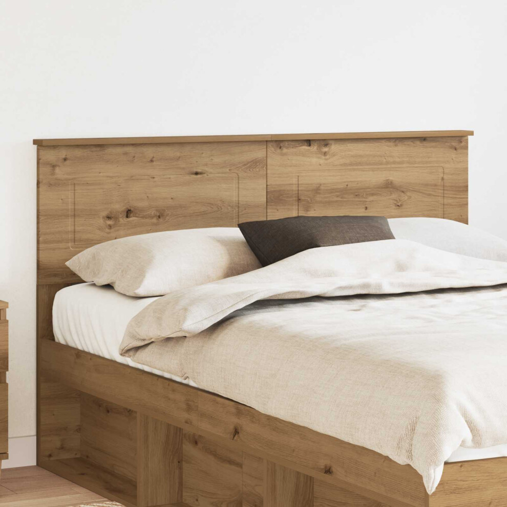 Vidaxl Headboard Artisan Oak Engineered Wood