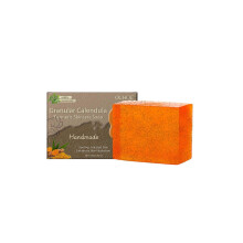 (1PCS) OUHOE Calendula Turmeric Skin Care Soap Gently Cleans Pores And Moisturizes And Nourishes Skin And Body Bath