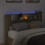 VidaXL vidaXL Storage Headboard with LED Sonoma Oak Engineered Wood 5