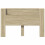 VidaXL vidaXL Storage Headboard with LED Sonoma Oak Engineered Wood 4