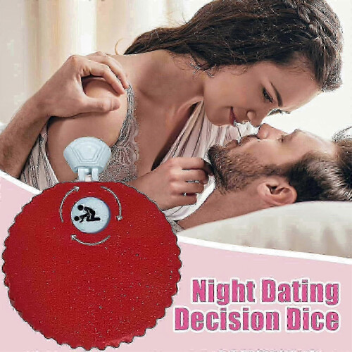 (Blue) Couples Position Selector, Couples Roulette Spinner, Romantic Date Night Dice Game, Increase Intimacy 2