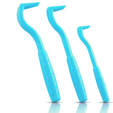 HouChanges 3Pcs Tick Remover Tool,Painlessly Tick for Dogs Cats and Humans Pets Blue